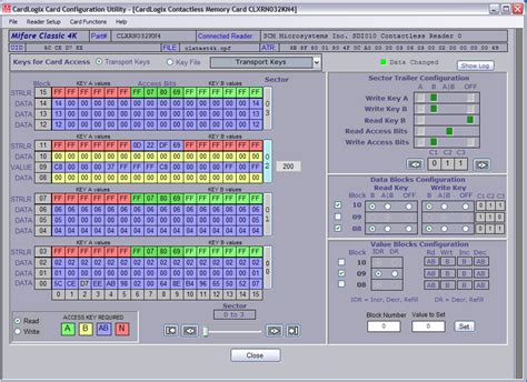 mifare 1k card reader software|mifare software download.